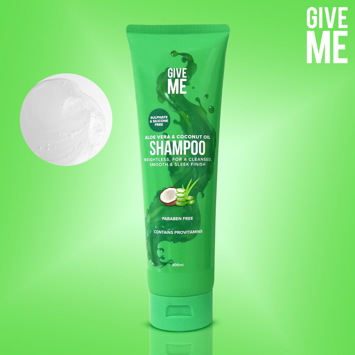 アロエベラ & ココナッツオイル シャンプー - サルフェート・シリコンフリー