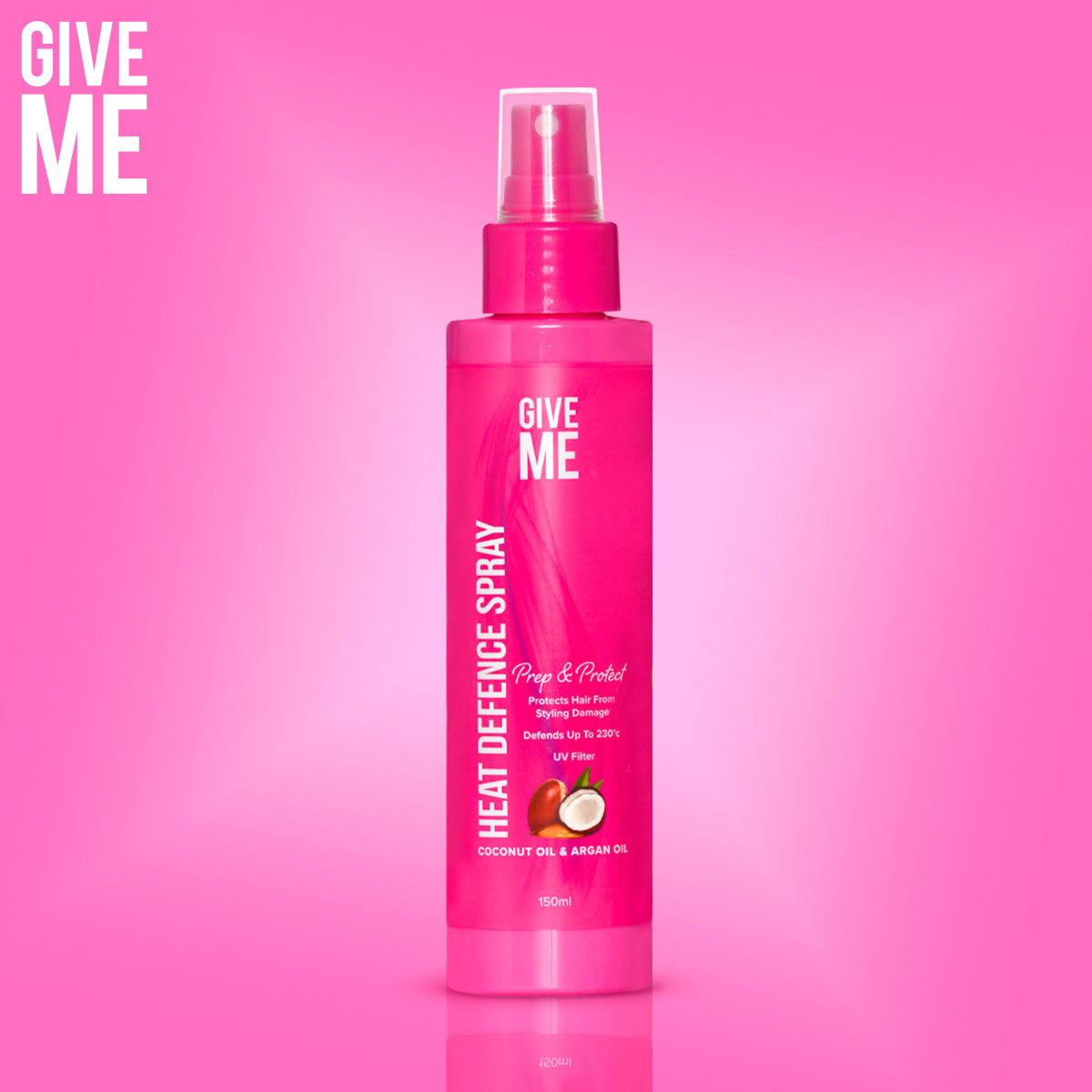 ココナッツオイル & アルガンオイル ヒートディフェンス スプレー