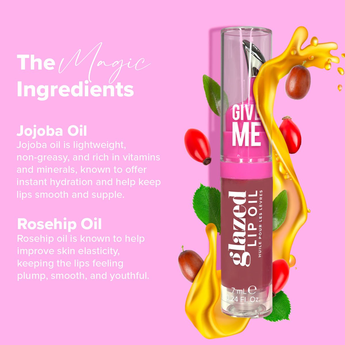 グレイズド リップオイル〈 ブラッシュアワー〉