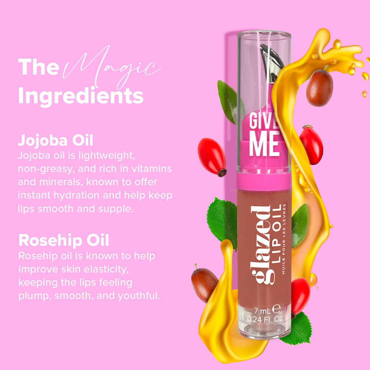 グレイズド リップオイル〈ピーカン・パウト 〉