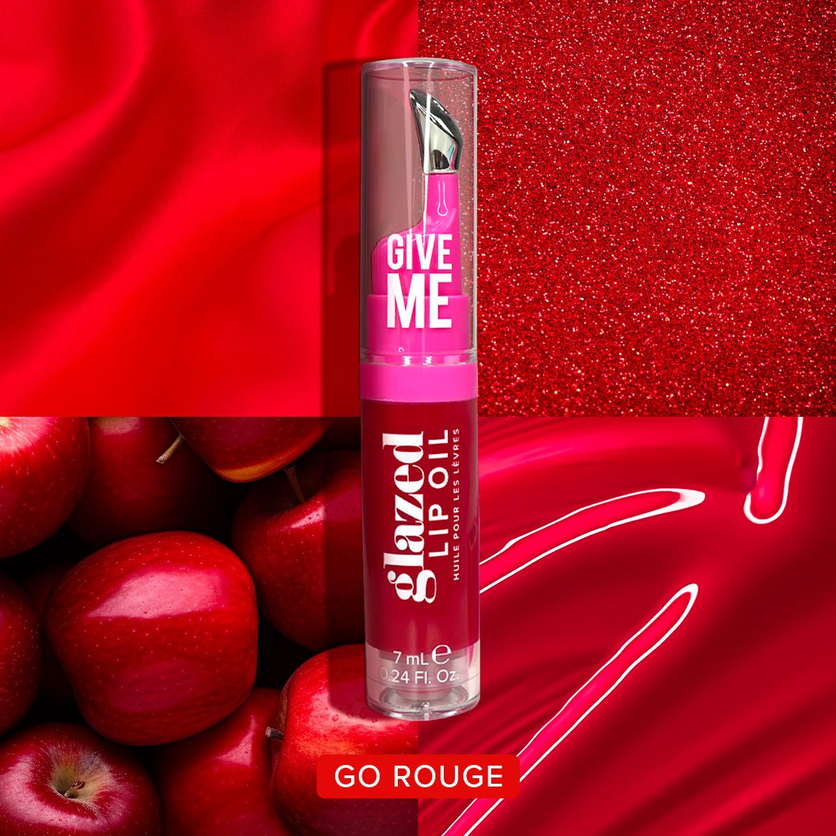 グレイズド リップオイル〈ゴー・ルージュ〉