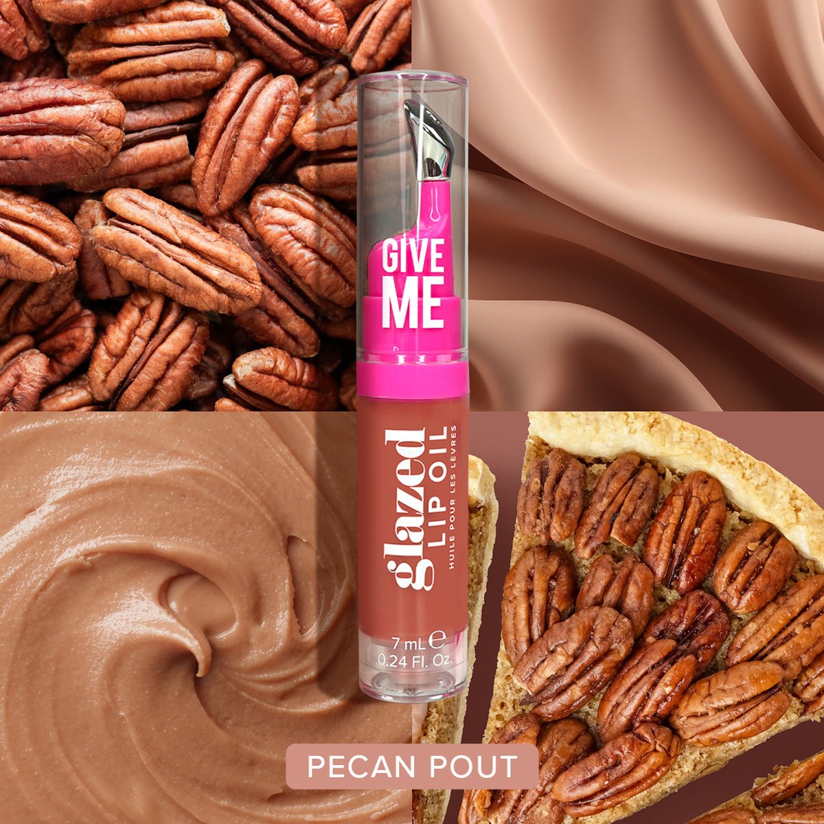 グレイズド リップオイル〈ピーカン・パウト 〉