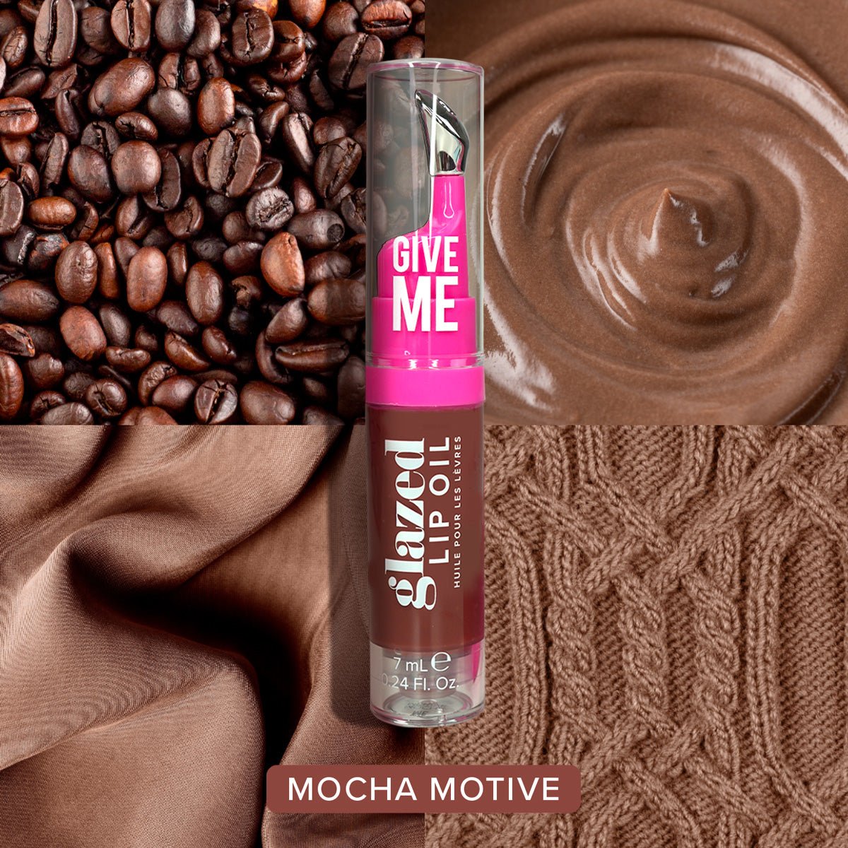 グレイズド リップオイル〈モカ モーティブ〉